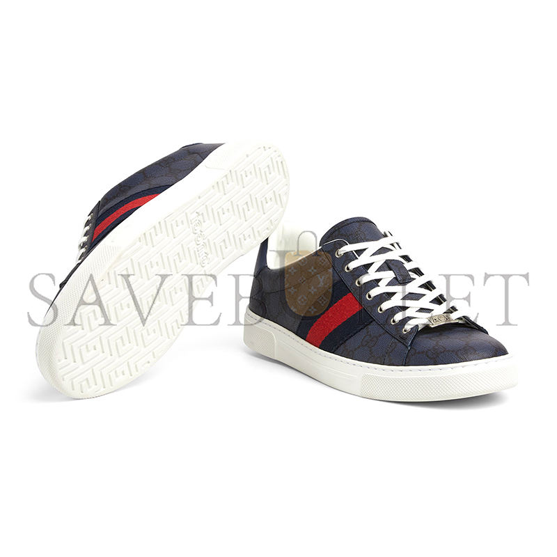 GUCCI MEN'S GUCCI ACE SNEAKER WITH WEB 760775 GUCCI MEN'S GUCCI ACE SNEAKER WITH WEB 760775